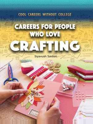 cover image of Careers for People Who Love Crafting